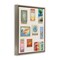 Stupell Industries World Matchbox Collection Floating Frame, design by Lanie Loreth